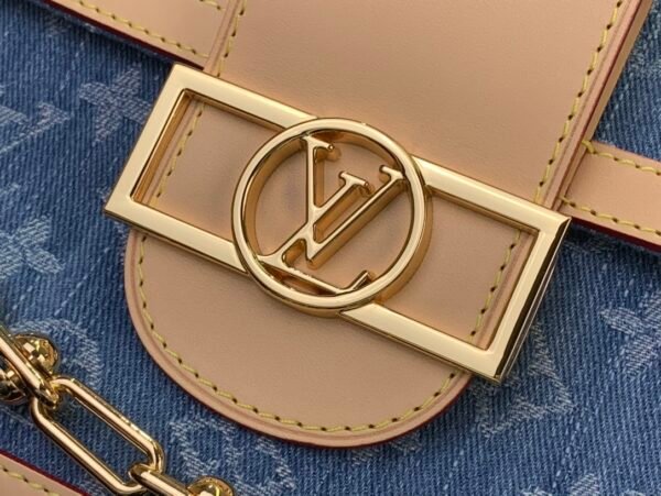 LV Dauphine Soft GM Monogram Denim