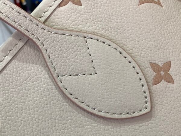 LV Neverfull MM Monogram Empreinte Leather