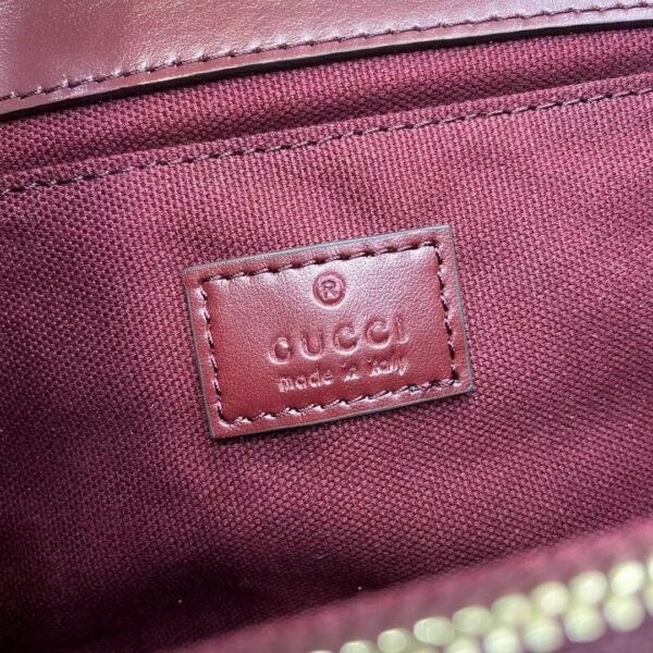 Gucci GG Go small shoulder bag in Rosso Ancora red