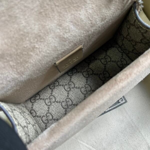 GUCCI GG Supreme Dionysus Mini Bag With Beige Detail