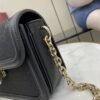Gucci Go small shoulder bag in black GG canvas