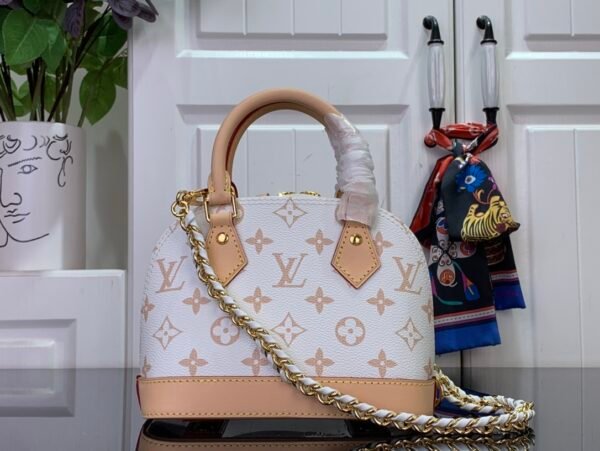 LV Alma Nano in Monogram Dune