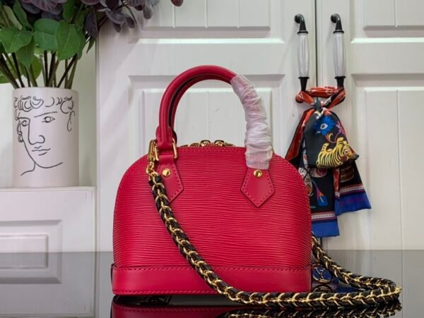 LV Nano Alma Epi Leather