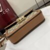 Gucci GG Go small shoulder bag in Brown Leather