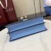 GUCCI GG Dionysus wallet on chain in light blue leather