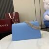 GUCCI GG Dionysus wallet on chain in light blue leather