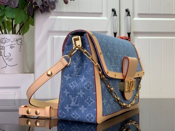 LV Dauphine Soft GM Monogram Denim