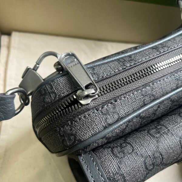 Gucci Men's Supreme GG Monogram Mini Bag in Black