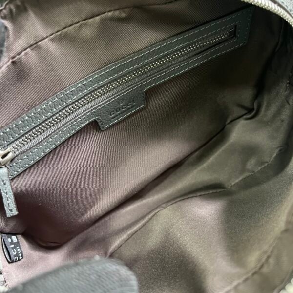 GUCCI Ophidia small toiletry case in grey and black Supreme