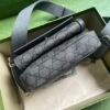 Gucci Men's Supreme GG Monogram Mini Bag in Black