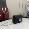 GUCCI GG Marmont mini shoulder bag in black leather
