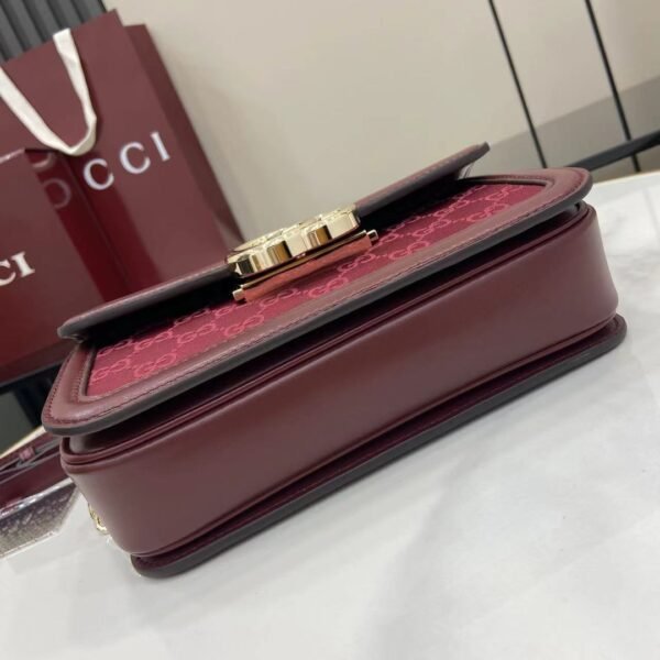 Gucci GG Go small shoulder bag in Rosso Ancora red