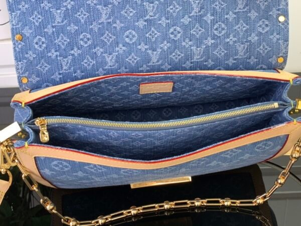 LV Dauphine Soft GM Monogram Denim