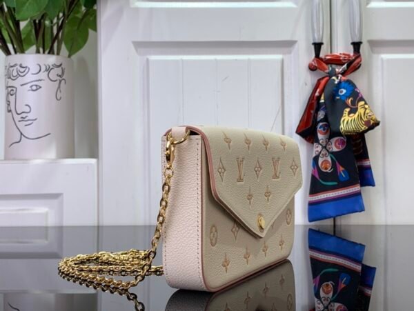 LV Félicie Pochette Monogram Empreinte Leather