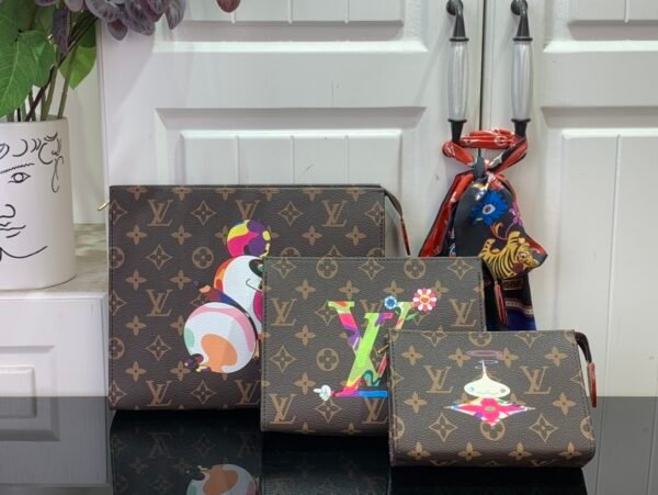 LV x TM Trio Toiletry Pouch