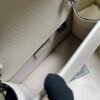 GUCCI White Dionysus Mini Top Handle Bag Leather Handbag