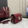 Gucci GG Go small shoulder bag in Rosso Ancora red