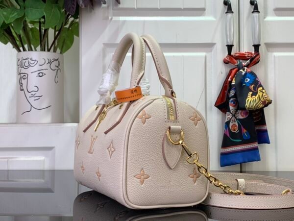 LV Nano Speedy Monogram Empreinte Leather