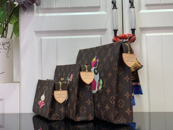 LV x TM Trio Toiletry Pouch