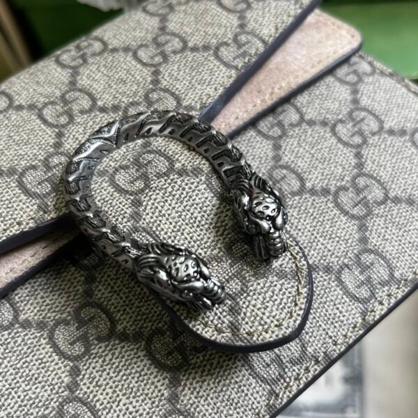 GUCCI GG Supreme Dionysus Mini Bag With Beige Detail