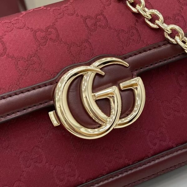 Gucci GG Go small shoulder bag in Rosso Ancora red