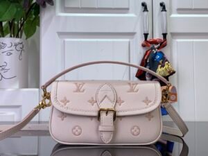 LV Nano Diane Monogram Empreinte Leather
