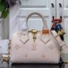 LV Nano Speedy Monogram Empreinte Leather