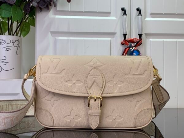 LV Diane Monogram Empreinte Leather