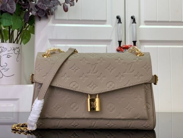 LV Anytime Flap Bag Monogram Empreinte Leather