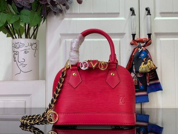 LV Nano Alma Epi Leather