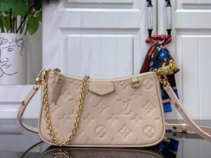 LV Easy Pouch On Strap Monogram Empreinte Leather