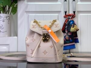 LV Nano Noé Backpack Monogram Empreinte Leather