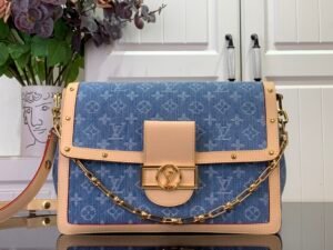 LV Dauphine Soft GM Monogram Denim
