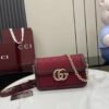 Gucci GG Go small shoulder bag in Rosso Ancora red