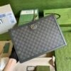 GUCCI Ophidia GG Supreme canvas pouch