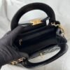 Chanel MM Kelly Shopper Black Handle Bags