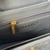 Chanel MM Kelly Shopper Light Gray Handle Bags