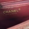 Chanel MM Kelly Shopper Cherry Red Handle Bags
