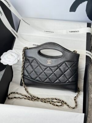 Chanel Shoulder Mini Bag 31 Nano Black