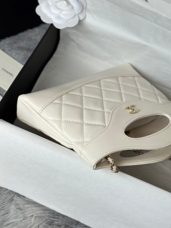 Chanel Shoulder Mini Bag 31 Nano White