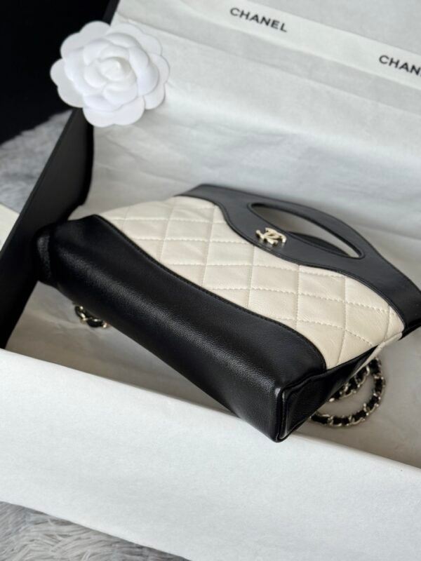 Chanel Shoulder Mini Bag 31 Nano Black × White