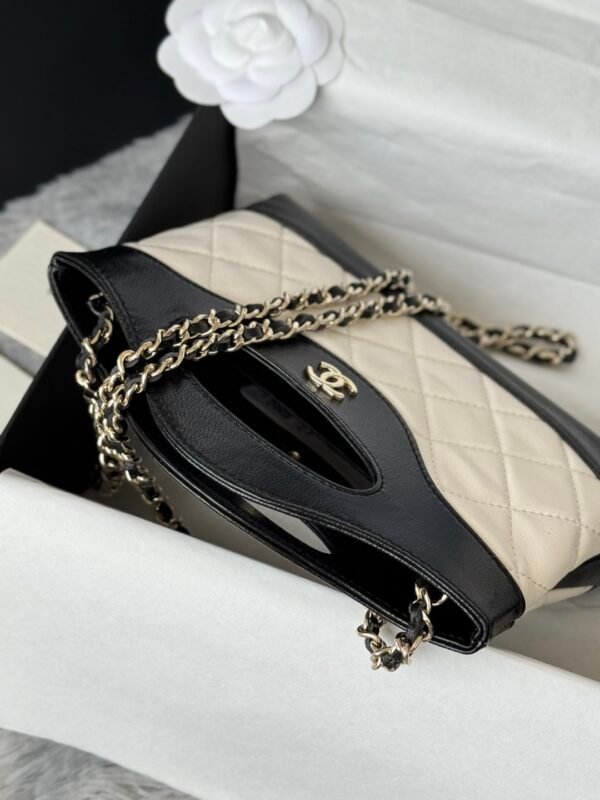 Chanel Shoulder Mini Bag 31 Nano Black × White