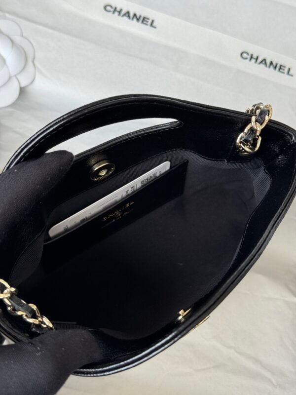 Chanel Shoulder Mini Bag 31 Nano Black × White
