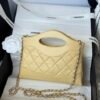 Chanel Shoulder Mini Bag 31 Nano Yellow