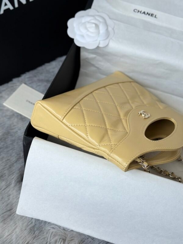 Chanel Shoulder Mini Bag 31 Nano Yellow