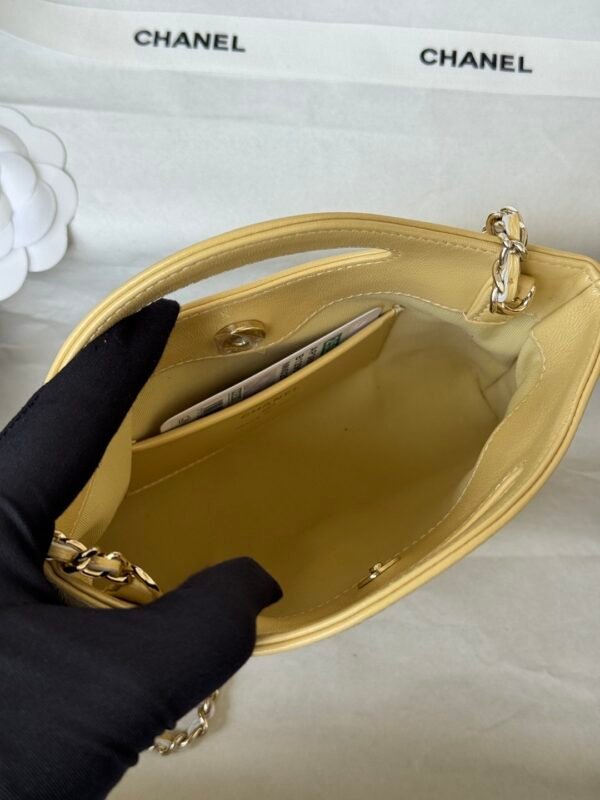 Chanel Shoulder Mini Bag 31 Nano Yellow