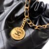Chanel 22 Small Handbag, Shiny Calfskin & Gold-Tone Metal