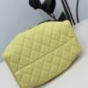 Chanel 25 Small Handbag Grained Calfskin & Gold-Tone Metal Yellow