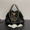 Chanel 25 Small Handbag Grained Calfskin & Gold-Tone Metal Black