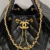 Chanel 25 Small Handbag Grained Calfskin & Gold-Tone Metal Black